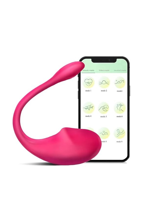 Oeuf Vîbräňt Connecté Telephone Mini Vǐbrõmássēürs Feminin à Distance Oeuf Range Vîbrômàssëūrs Feminin Connecté Telephone Pet