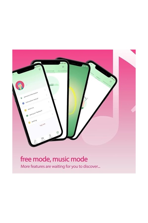 Simple love Lush 3 Vibromasseur Pour FS Avec App À Distance, Bullet Vibrateur Télécommandé Silencieux, Modes de Vibration Per