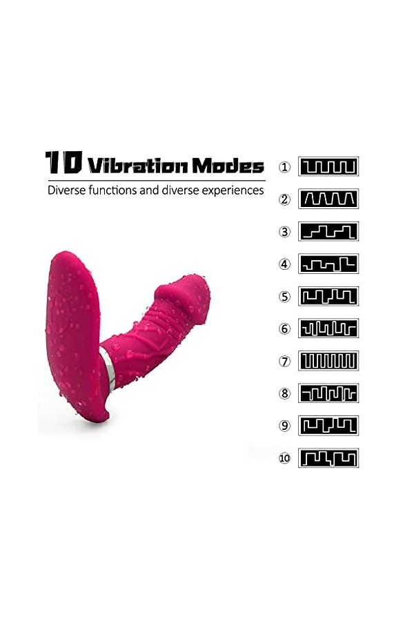 HytTer Oeuf Vibrant Connecté Telephvibrateur Bullet Puissant Et Silencieux Vibro-Masseur Clitoridien Télécommande Stimulateur