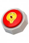 Bouton d’Applause RIBOSY - Bouton qui sallume lorsque vous appuyez - Hype Up Your Life piles incluses 
