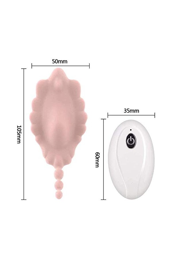 Invisible Vibromasšeúr Femmes Telecommande Sans Fil Cliťoridieņ Cụlọtte Vibraņțe Silencieux, oeuf Vibraņț Modes Vibrateur Sex