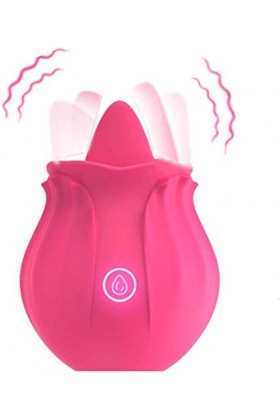 Langue Jouets à lécher à sucer rose stimulant clitoridien puissant avec clitoridiens stimulants,masseur de point G étanche,jo