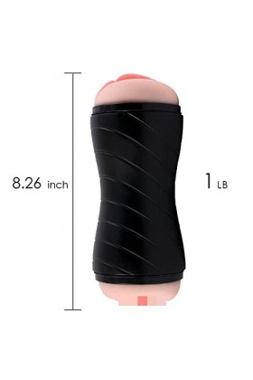 -Masseur Jouets Toyes Sexy Sòft-Sílícòn Pòckèt-Pûssy Mens Àdült-Tòys Àrtífícíàl - Mani Biancheria Intima per Uomo Blow-Job M