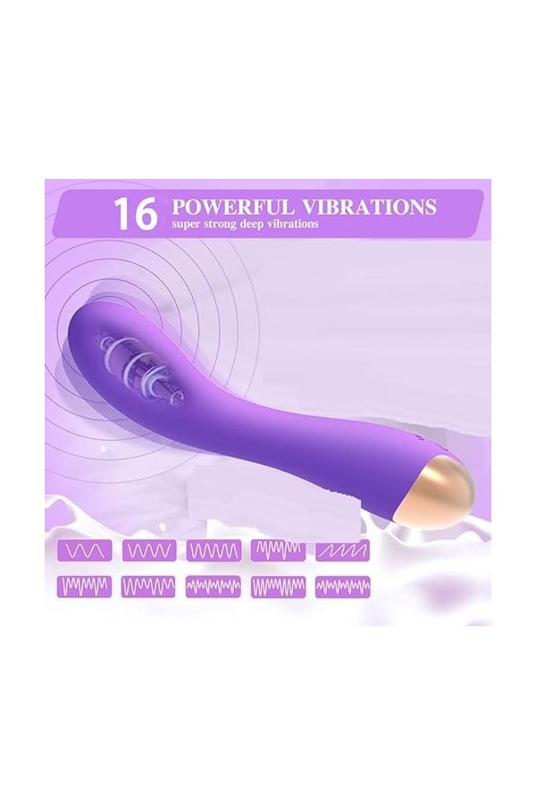 Discret Masseur Vịbrador Sex La Langue Silencieux, Imperméable, Jouets De Massage Clitoridien Vibrer Jouet De Clitorial pour 