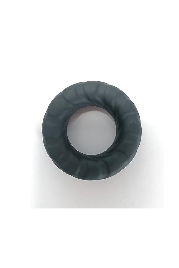 Masseur en silicone rond noir, se sentir réel, étanche