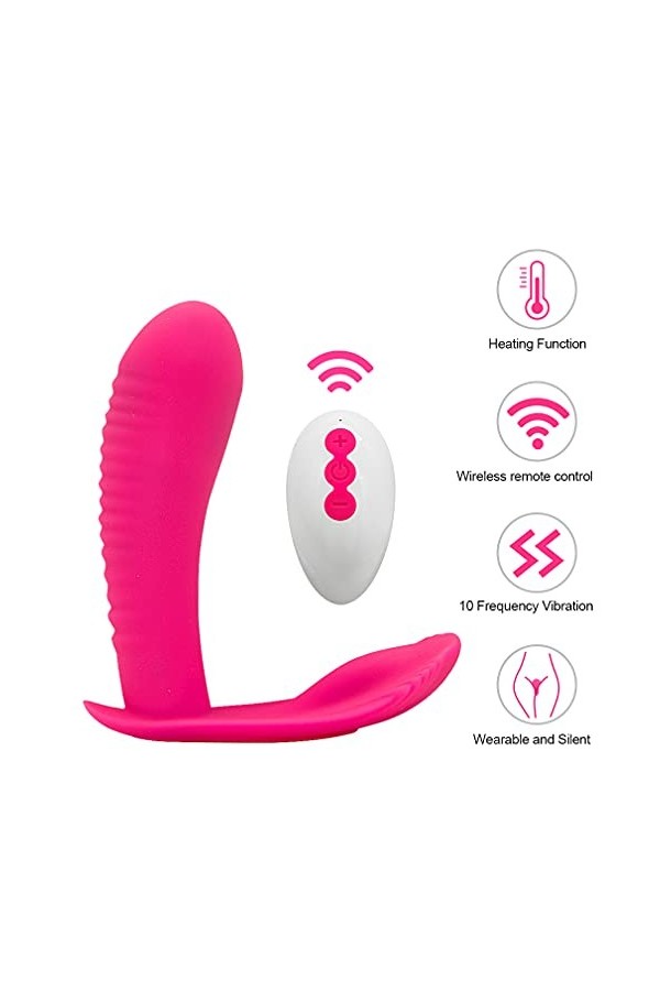 Masseur Vibromasseur Vibrateur pour Femme Point G Clitoridien Sextoyse Couple avec Frequency pour Personnelle Therapie le Mas