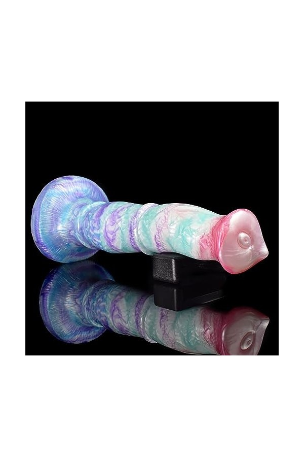 Masseur en silicone Yaocai, sensation réelle, imperméable à leau, facile à nettoyer