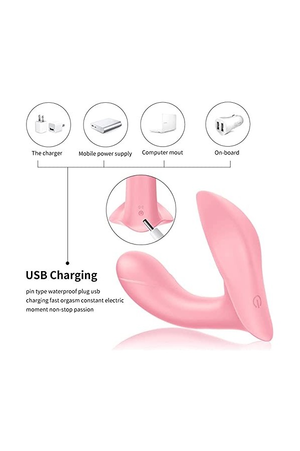 Portable Vîbrômásseúrs Fémînîn Sèxtôysé Pláîsir Fémmé Masseur Portable,10 modes la fréquence Électrique SL11culotte vibrante