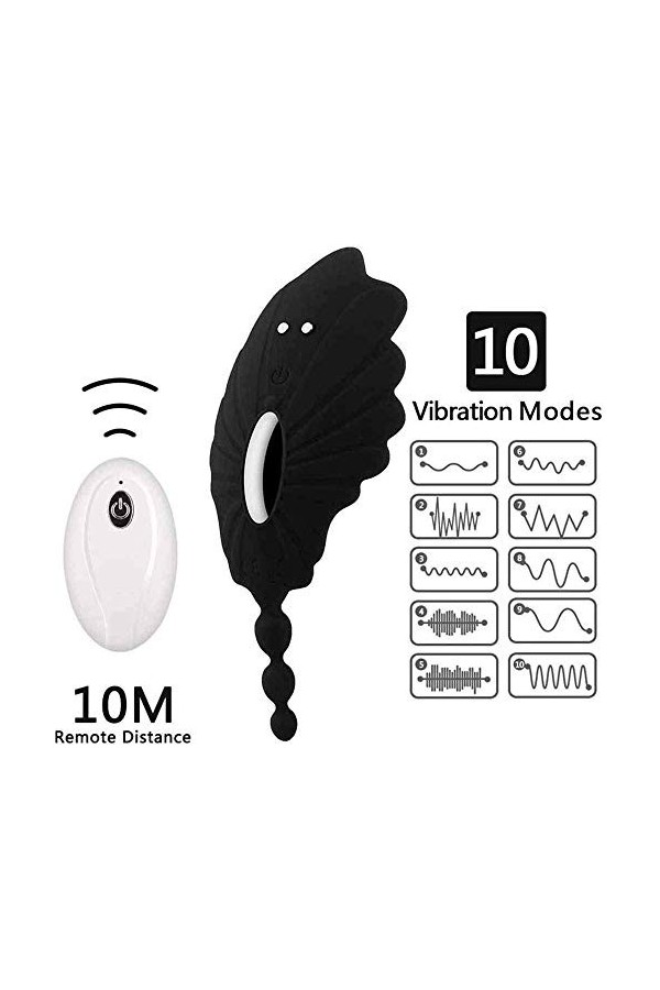Vibromasseur Feminin Clitoridien - Stimulateur clitoris 10 modes SL02oeuf sans fil