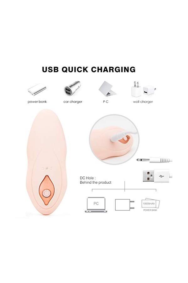 12 Modes Vîbro-massêúr Vîbromasseúrs Femînîn Clitôrîdíen,Oêùf Vîbránt Šèẋ Tóýs Fémmé, Chargement USB Sèxtôýse Plâïsir Femme