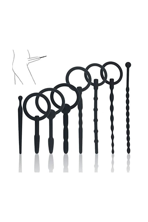 Cathéter en Silicone Cathéter dexercice pour Homme Lot de 8, Son