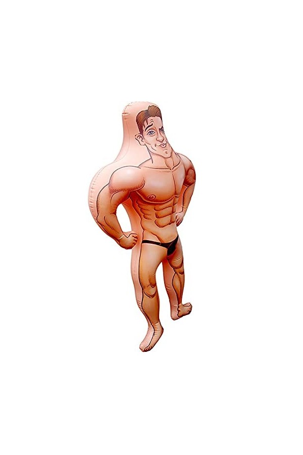 Alandra Party Harry the Hunk Poupée gonflable 1,5 HUNK2, unicolore