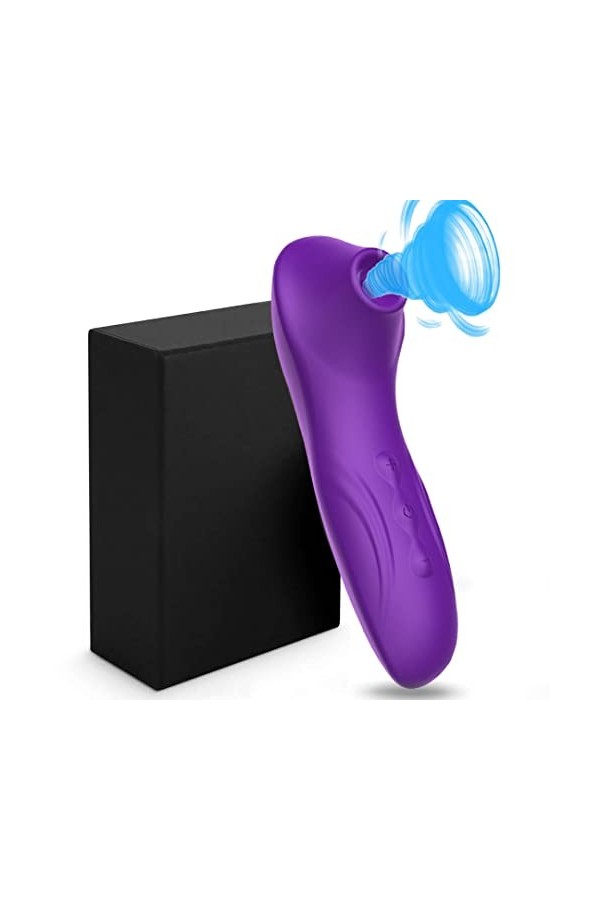 Sèxtôyse Couple Plaîsir Femme Masseur portable silencieux, rechargeable,Vîbrømásseúrs Fẹmînin Clìtøridîén avec 10 * 10 modes 