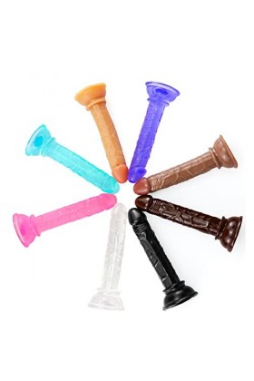 Petit gode femme Go-d Realiste ???????? Šêxuelle Sèxtôyse Couple pour gode Femmes petit gode femme souple vëntòusë Pòrtable C