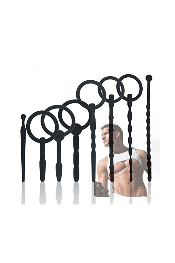 Lover Mall Bouchon de cathéter en silicone pour dilatateur 8 pièces