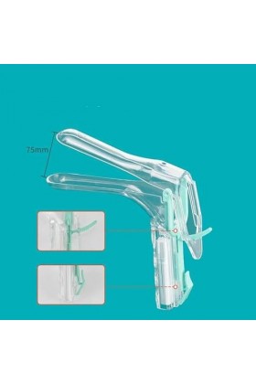 BBYT Dilatateur Vaginal Jetable avec Source de lumière Spéculum Ménage Transparent aseptique Femme Dilatateur Vaginal pour Fe