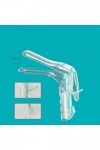 BBYT Dilatateur Vaginal Jetable avec Source de lumière Spéculum Ménage Transparent aseptique Femme Dilatateur Vaginal pour Fe