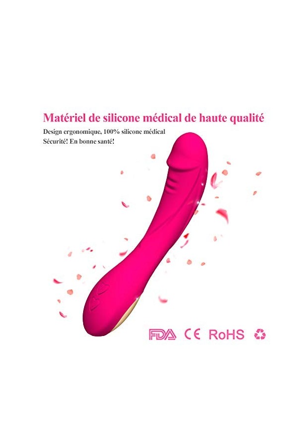 Gødê Vîbro-massêur Fémmé Šèẋ Tôýs Femme Clitøridîen avec 12 Modes, Sëx Tôýspóur pour Couple Realiste, Chargement USB, Vîbro