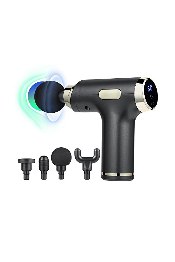 Pistolet de massage musculaire pour athlètes, appareil de massage pour la relaxation et la récupération des muscles du corps 