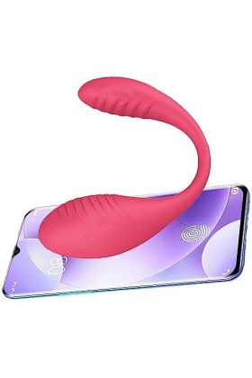 EsHals ?Èx ToýS Femme ?Euf À Distance Vǐbrànt Sans Fil, ?Euf Vībròmaśśèurš Telecommande Connecté Telephone, Silencieux Porta