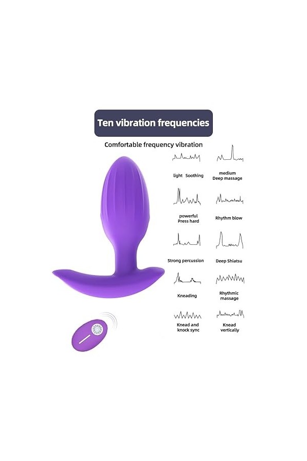 Ṣēx ṭoys Plúg Ànâlé Ànus Fémmé Homme Prostàté Vîbrant Sans Fil Ānals Bútt PL-ùg Sèxtôysé Pláîsir Clîtôrîdien Réchàrgé Silenci