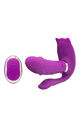 Wearable sans Fil Télécommande Bullet Wearable Butterfly Toy avec téléphone contrôleur, interurbaine contrôle imperméable et 