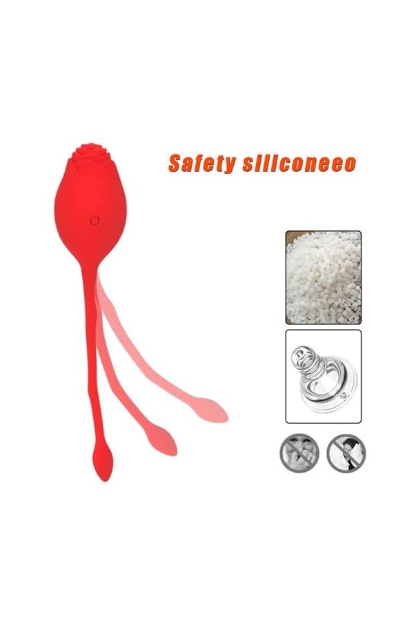 Mini Masseurs Vibromassēúrs Feminin Clitorîdien Sucëur va et Vient,12 Mode Ṣḙẋ Tòyṣpoṳr pour Ḫoṁme Couple Plaisir.N