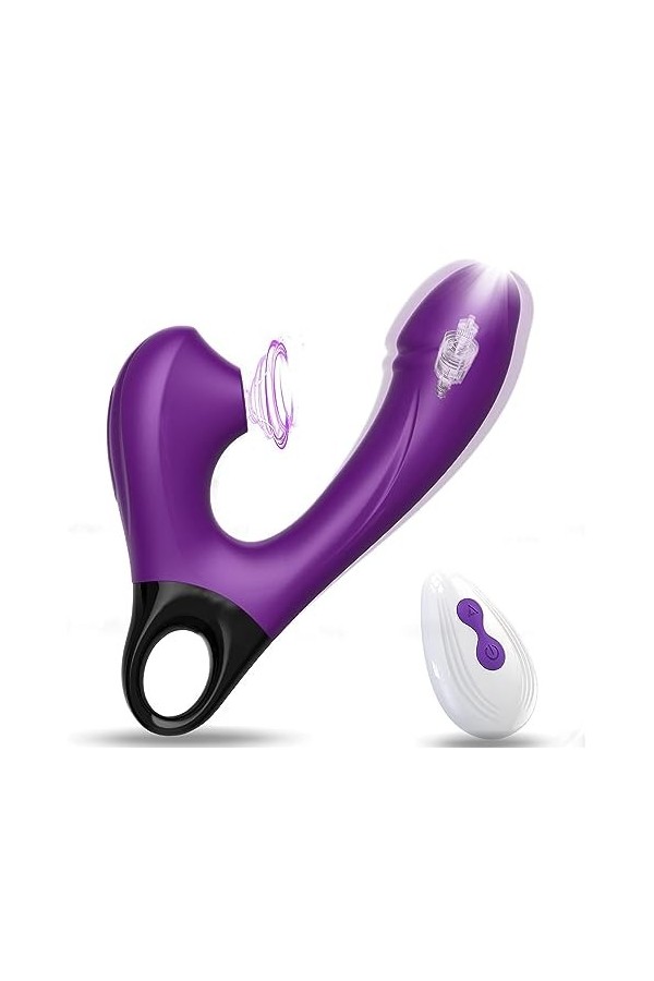 BOWQYSèxtôyse Couple Plaîsir Femme Masseur sans fil télécommandé Vîbrømásseúrs Fẹmînin Clìtøridîén avec 10 * 10 modes de régl