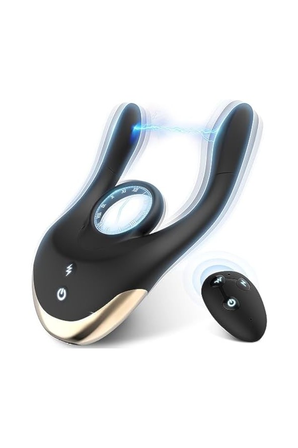 Electric Choc Anneau ????? S??????? Ánnêåu P-ÊŇIs Pênîên Ánnêåu p?n?s pour Homme et Femme Couple
