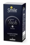 SMILE Préservatifs TECH x12 - Les Texturés pour un plaisir extrême - Boîte de 12 préservatifs masculins