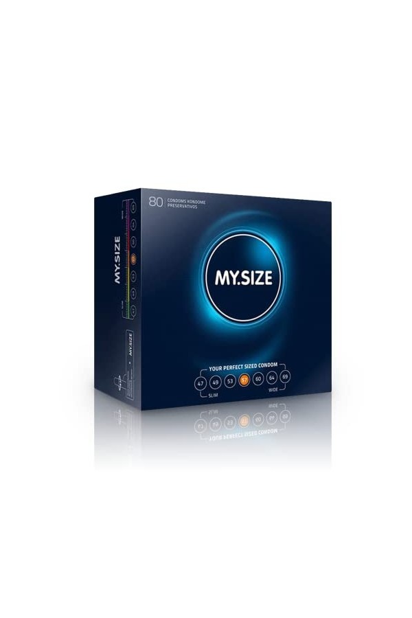 My.Size Lot de 10 préservatifs taille 2 49 mm