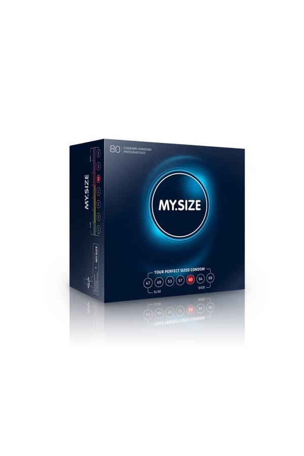 My.Size Lot de 10 préservatifs taille 2 49 mm
