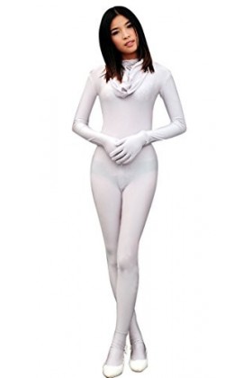 LinvMe Femmes Sexy Collants Pleine Bodysuit Zentai Catsuit M