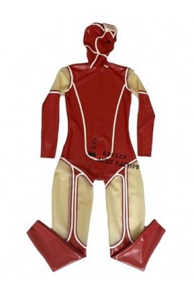 AZRLZP Devinez la tenue uniforme dinfirmière en Latex faite à la main en caoutchouc, que ce soit pour les catégories bouilli