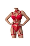 Femmes Harnais Sexy Cosplay Chain Quatre pièces Sexy Lingerie Sexy Lingerie érotique Femme