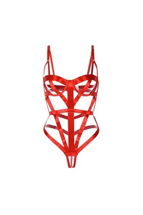Dasongff Body Bôndage Femme Sexy Chic Ouvert - Combinaison Nuisette Sexy Femme Sensuelle Coquin Body Chaude Nu 1 Piece Esthét