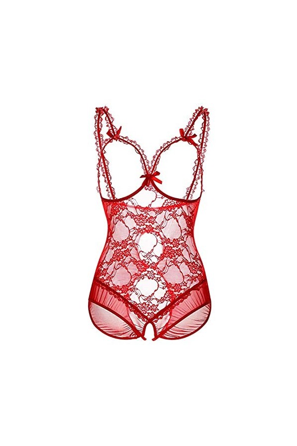 Body Sexy érotique Dessous Sexy Femme Ensemble Collant Femme Sexy Ouvert Culotte Femme Sexy Dentelle Noire Corset Sexy Trans