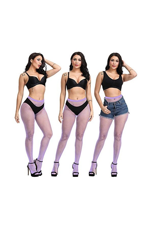 Sexy Vêtements De Nuitcollants Résille Petits Collants Nets Jeans Femmes Bas-Dix_Taille Unique