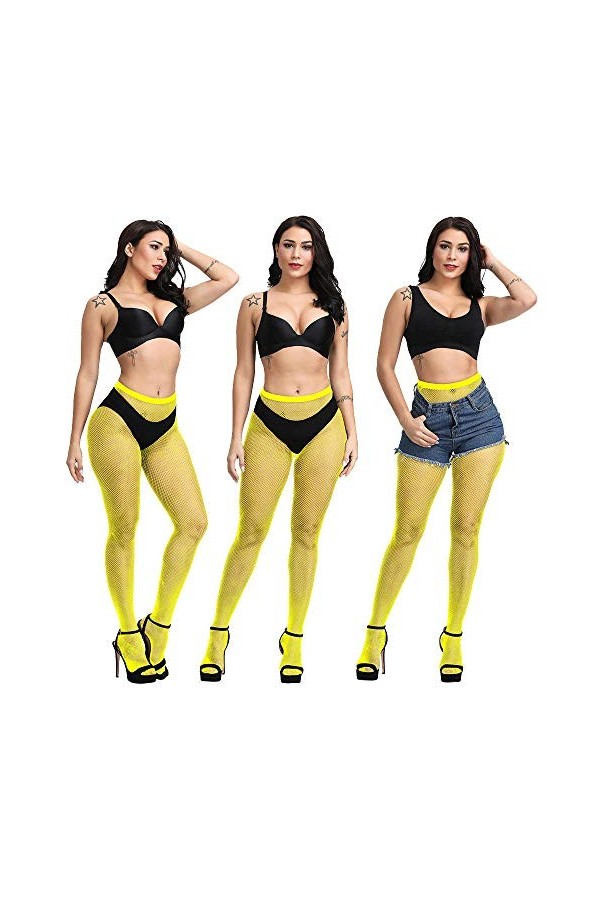 Sexy Vêtements De Nuitcollants Résille Petits Collants Nets Jeans Femmes Bas-Dix_Taille Unique