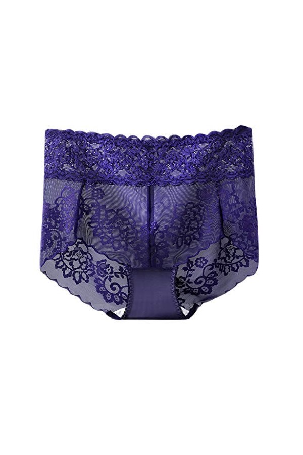 FGUUTYM Body Lingerie Femme Datei Plus Taille Culotte Taille Basse Lingerie Sexy Homme, lilas, L