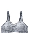 YSYOkow Soutines-Gorge minimiseurs Dentelle Femme Bra Comfortable sans Armature Couverture complète Grande Taille C