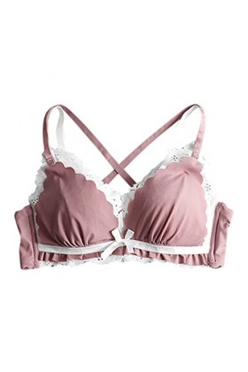 Zylione Body Costume en Polyester Sans Manches Intérieure Fille Lingerie Sexy Cuir, Hot Rosa-B, L