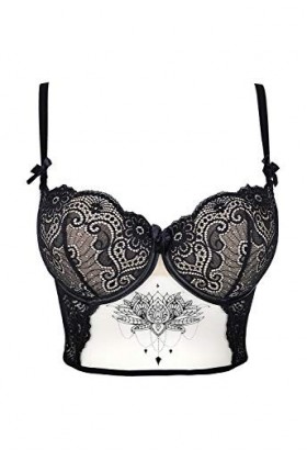 Axami Bustier M242 pour femme - Noir - 85 cm