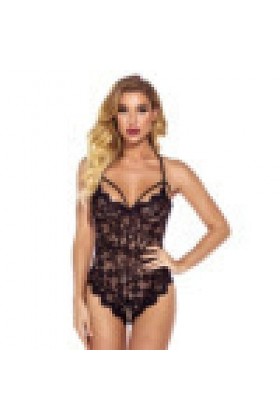 CorsetCombinaison ouvre-Lingerie Sexy et serrée pour Femmes, Verte, L