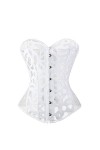 Rfmfkkg Corset sexy pour femme en maille respirante, Noir , 3XL