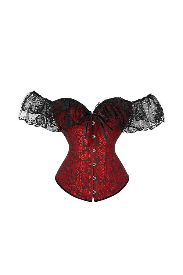 Rfmfkkg Corset sexy pour femme - Robe de mariée classique - Corselet sexy, EN8, M