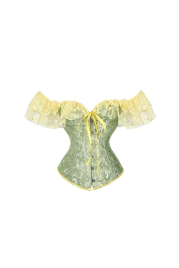 Rfmfkkg Corset sexy pour femme - Robe de mariée classique - Corselet sexy, EN8, M