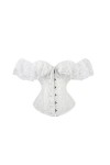 Rfmfkkg Corset sexy pour femme - Robe de mariée classique - Corselet sexy, EN8, M