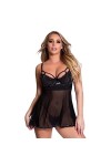 Plus La Taille Sexy Lingerie Femmes Babydoll Dentelle Robe Sexy sous-Vêtements String String Tentation Vêtements De Nuit Cost