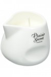 Plaisirs Secrets Bougie de Massage Gourmande Parfum Noix de Coco 80 ml